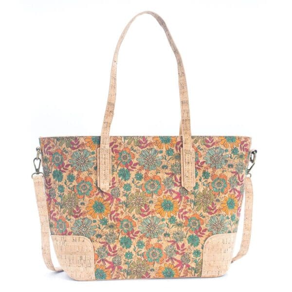 Natural Cork with summer Design: Women's Tote Bag