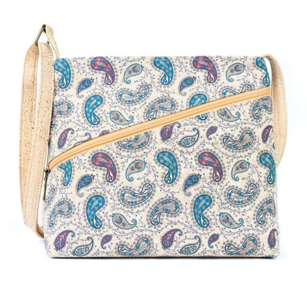 Printed Cork Women's Crossbody Bag