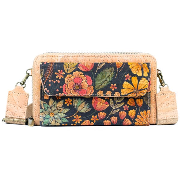 Eco-Chic Natural Cork Women's Phone Purse