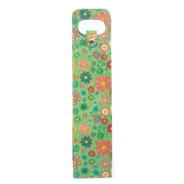 Natural cork wine packaging and carrying gift bag