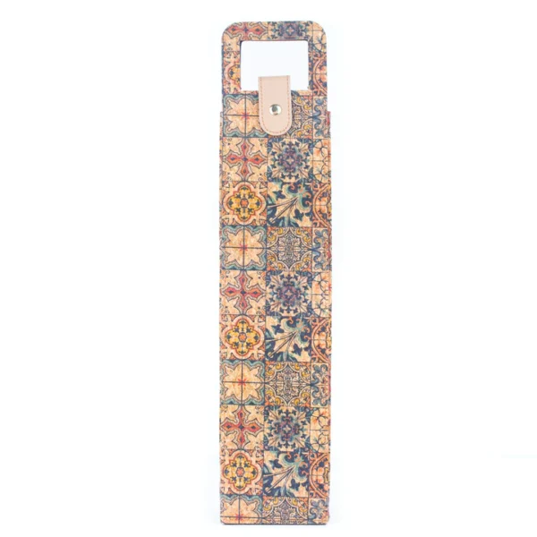 Natural cork wine packaging and carrying gift bag