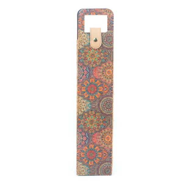 Natural cork wine packaging and carrying gift bag